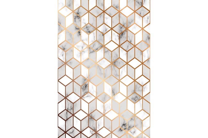 Tolunay Matta 100x150 cm - Flerfärgad - Textil & mattor - Mattor - Modern matta - Friezematta