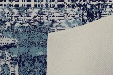 Tolunay Matta 100x150 cm - Flerfärgad - Textil & mattor - Mattor - Modern matta - Friezematta