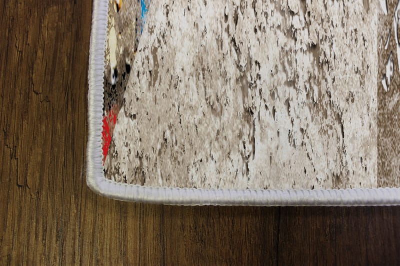 Tolunay Matta 100x150 cm - Flerfärgad - Textil & mattor - Mattor - Modern matta - Friezematta