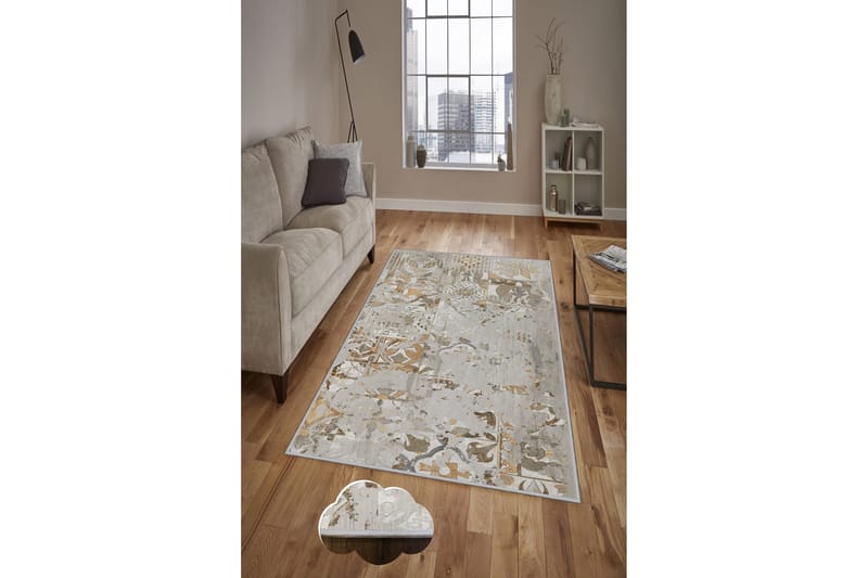 Tolunay Matta 100x200 cm - Flerfärgad - Textil & mattor - Mattor - Modern matta - Friezematta