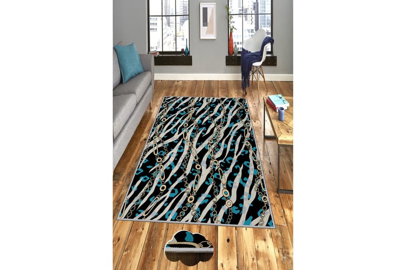 Tolunay Matta 120x180 cm - Flerfärgad - Textil & mattor - Mattor - Modern matta - Friezematta