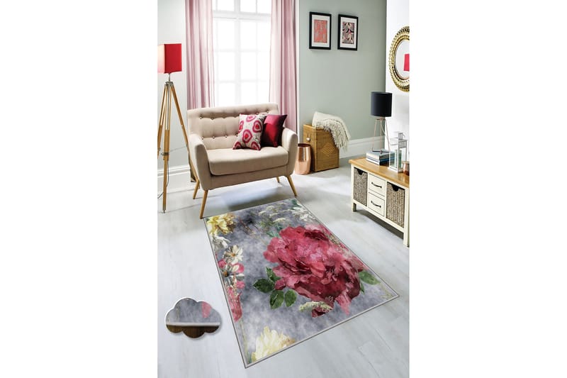 Tolunay Matta 120x180 cm - Flerfärgad - Textil & mattor - Mattor - Modern matta - Friezematta