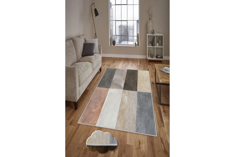 Tolunay Matta 120x180 cm - Flerfärgad - Textil & mattor - Mattor - Modern matta - Friezematta