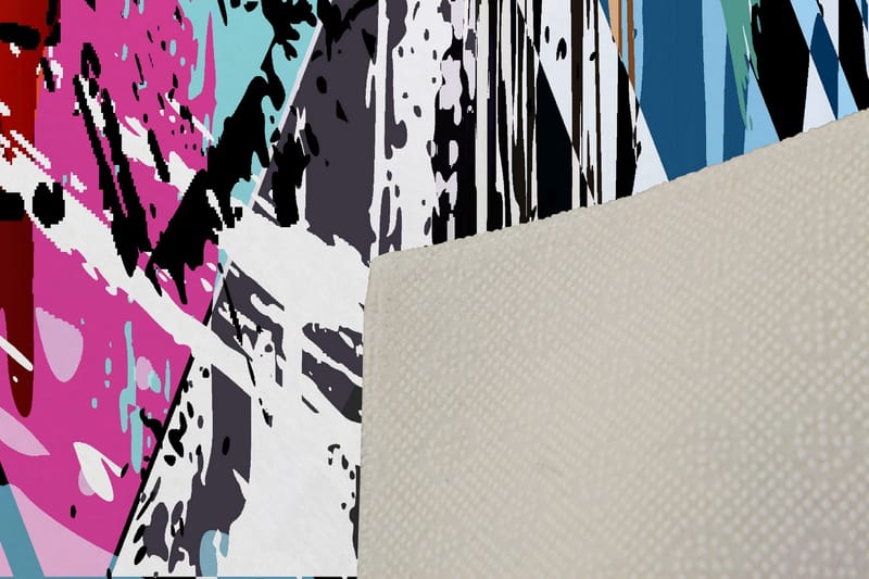 Tolunay Matta 120x180 cm - Flerfärgad - Textil & mattor - Mattor - Modern matta - Friezematta