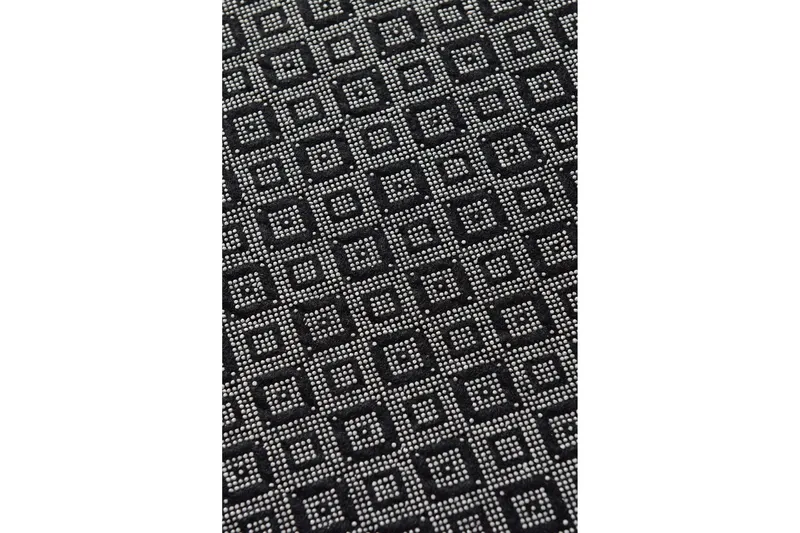 Tsakali Matta Rund 100 cm - Flerfärgad/Sammet - Textil & mattor - Mattor - Modern matta - Friezematta