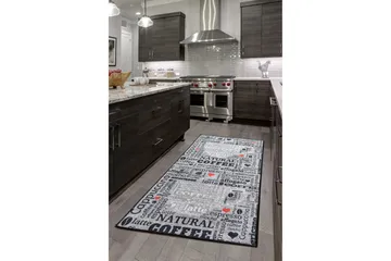 Tugrul Matta 120x180 cm - Grå/Sammet - Textil & mattor - Mattor - Modern matta - Friezematta