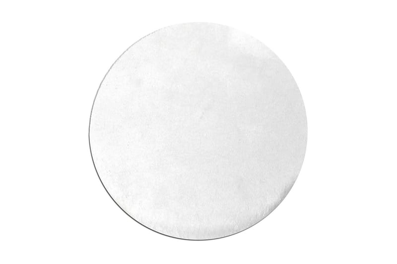 Vigentino Matta Rund 90 cm, Vit/Akryl