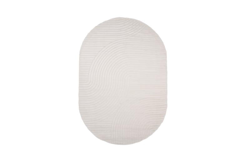 Vince Wiltonmatta 240x340 cm Oval - Vit - Textil & mattor - Mattor - Modern matta - Friezematta