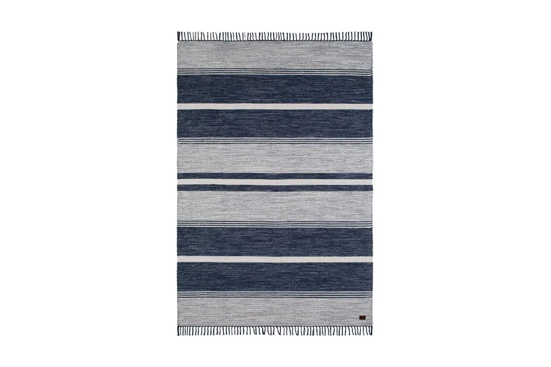 Vindö Matta 160x230, Denimblå