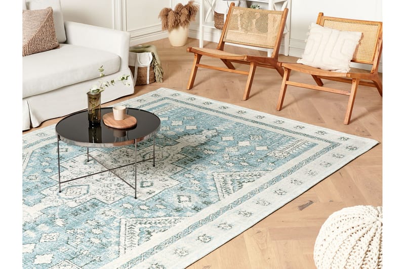 Fulla Bomullsmatta 200x300 cm - Grön - Textil & mattor - Mattor - Modern matta - Bomullsmatta