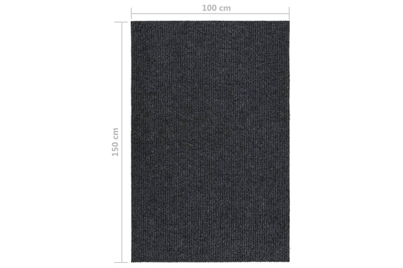 Gångmatta 100x150 cm antracit - Grå - Textil & mattor - Mattor - Modern matta - Gångmattor