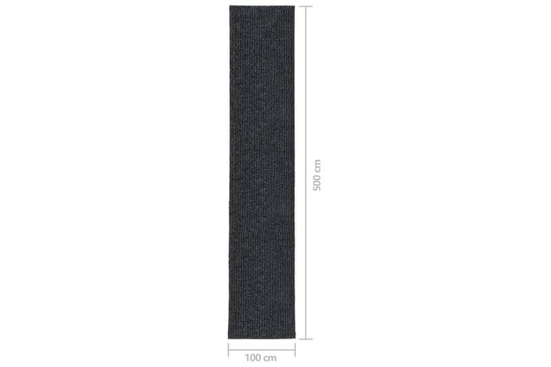 Gångmatta 100x500 cm antracit - Grå - Textil & mattor - Mattor - Modern matta - Gångmattor