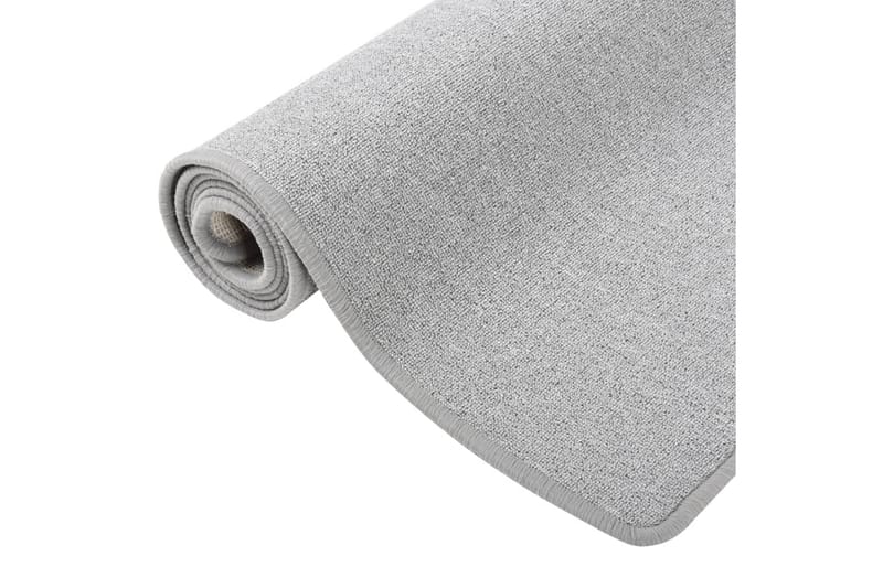 Gångmatta ljusgrå 80x400 cm - Grå - Textil & mattor - Mattor - Modern matta - Gångmattor