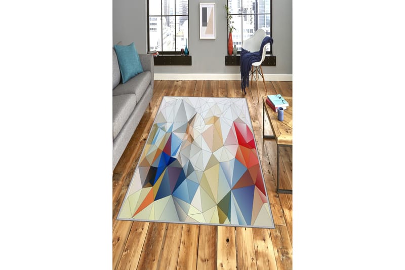 Bedriye Entrematta 80x300 cm - Flerfärgad - Textil & mattor - Mattor - Modern matta - Gångmattor