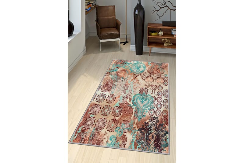 Bedriye Entrematta 80x300 cm - Flerfärgad - Textil & mattor - Mattor - Modern matta - Gångmattor