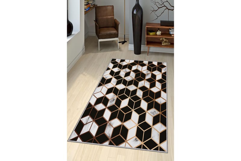 Bedriye Entrematta 80x300 cm - Flerfärgad - Textil & mattor - Mattor - Modern matta - Gångmattor