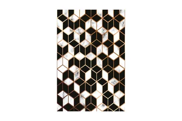 Bedriye Entrematta 80x300 cm - Flerfärgad - Textil & mattor - Mattor - Modern matta - Gångmattor