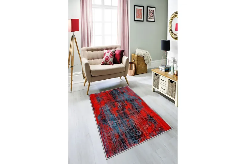 Bedriye Entrematta 80x300 cm - Flerfärgad - Textil & mattor - Mattor - Modern matta - Gångmattor