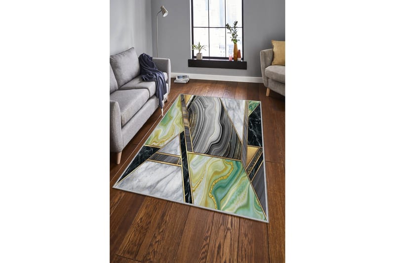 Bedriye Entrematta 80x300 cm - Flerfärgad - Textil & mattor - Mattor - Modern matta - Gångmattor