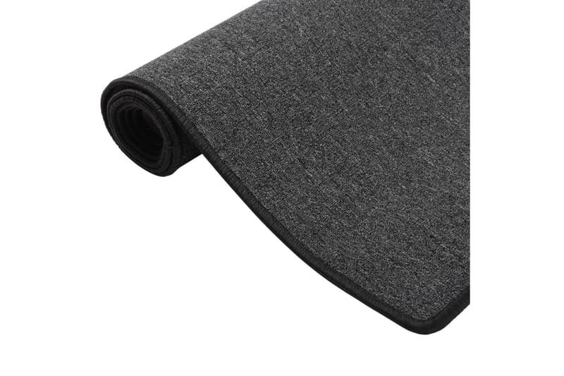 Gångmatta antracit 50x200 cm - Grå - Textil & mattor - Mattor - Modern matta - Gångmattor