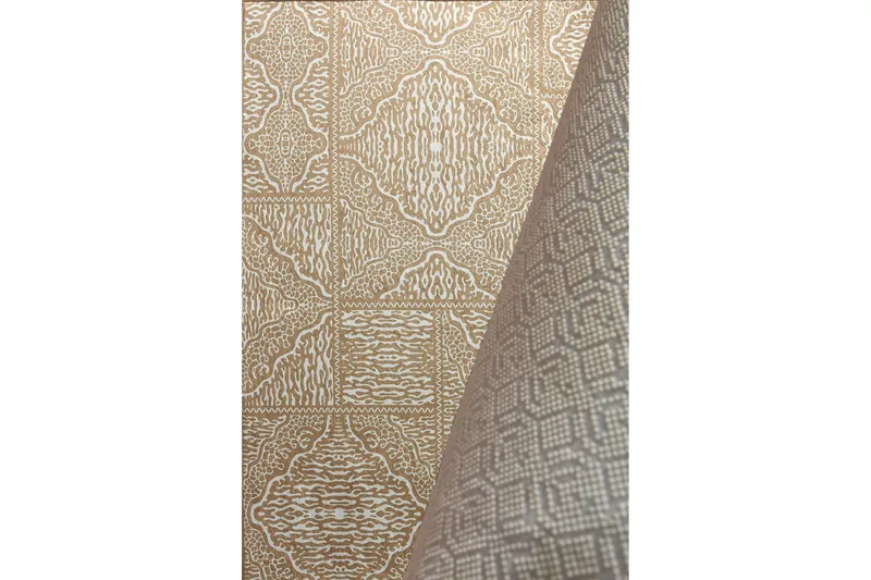 Iravathe Entrematta 100x300 cm - Beige/Sammet - Textil & mattor - Mattor - Modern matta - Gångmattor