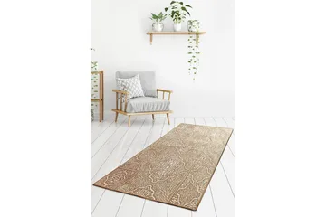 Iravathe Entrematta 80x300 cm - Beige/Sammet - Textil & mattor - Mattor - Modern matta - Gångmattor