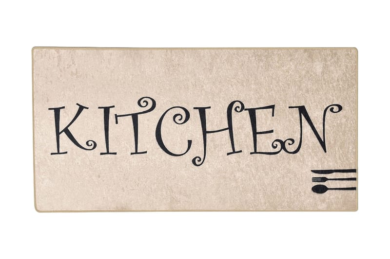 Koilara Entrematta 100x300 cm, Flerfärgad/Sammet