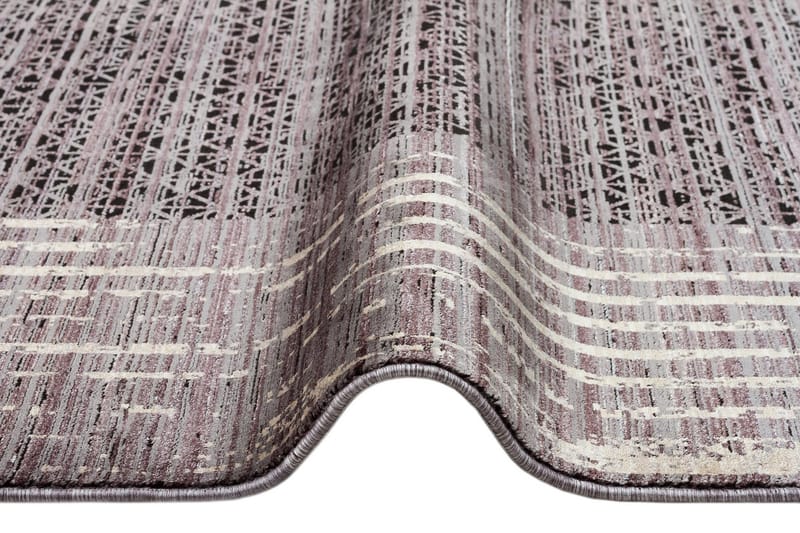 Mhl Gångmatta 100x200 cm Rektangulär - Antracit/Guld - Textil & mattor - Mattor - Modern matta - Gångmattor