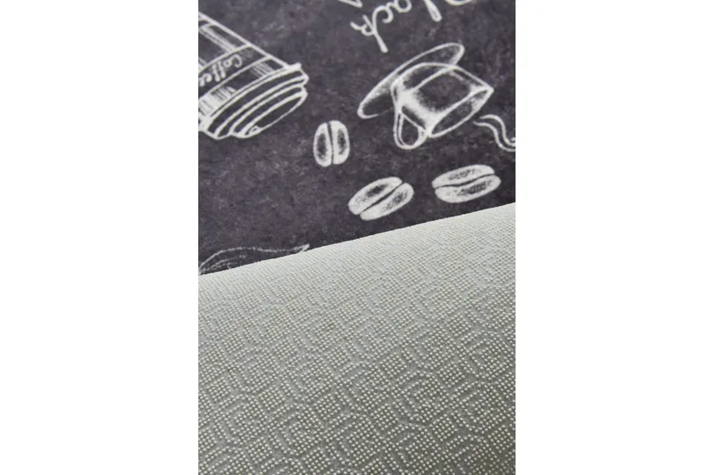 Mikino Entrematta 80x300 cm - Svart/Sammet - Textil & mattor - Mattor - Modern matta - Gångmattor