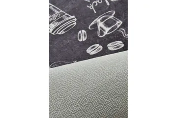 Mikino Entrematta 80x300 cm - Svart/Sammet - Textil & mattor - Mattor - Modern matta - Gångmattor