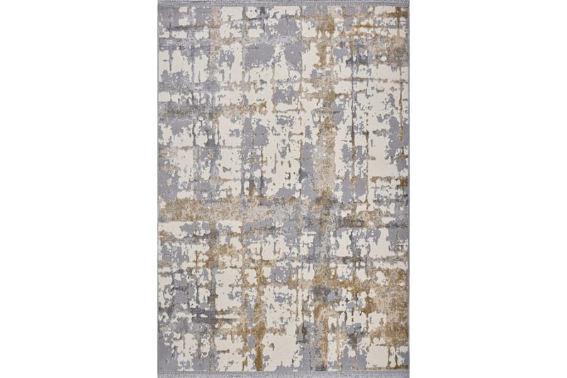 Naveena Gångmatta 100x500 cm Rektangulär - Grå/Beige/Creme - Textil & mattor - Mattor - Modern matta - Gångmattor