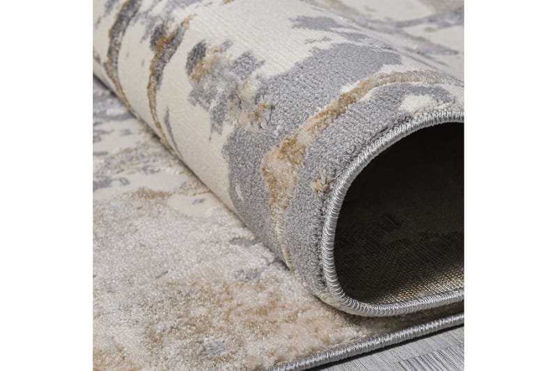 Naveena Gångmatta 120x350 cm Rektangulär - Grå/Beige/Creme - Textil & mattor - Mattor - Modern matta - Gångmattor