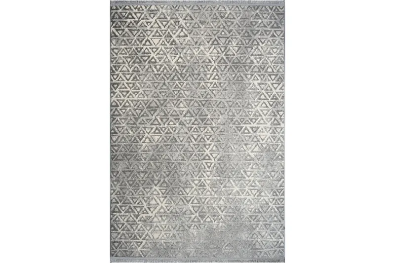 Naveena Gångmatta 120x350 cm Rektangulär - Grå/Creme - Textil & mattor - Mattor - Modern matta - Gångmattor