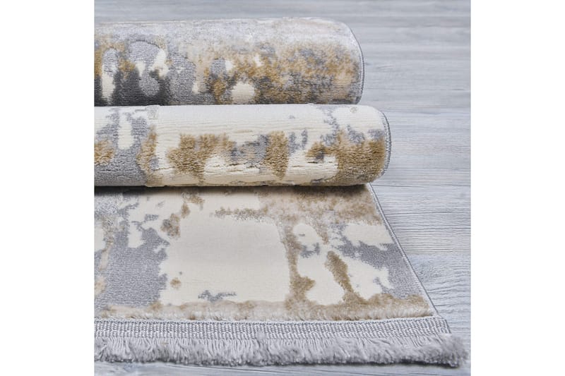 Naveena Gångmatta 80x150 cm Rektangulär - Grå/Beige/Creme - Textil & mattor - Mattor - Modern matta - Wiltonmattor