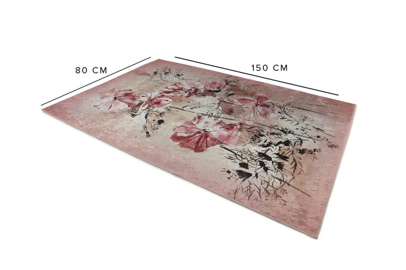 Nawab Gångmatta 80x150 cm Rektangulär - Flerfärgad - Textil & mattor - Mattor - Modern matta - Gångmattor