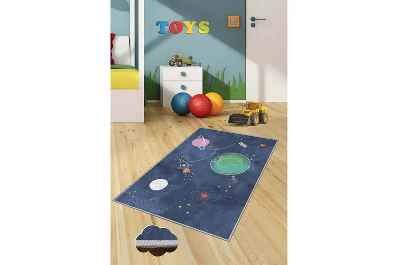 Nooralam Gångmatta 80x150 cm Rektangulär, Flerfärgad