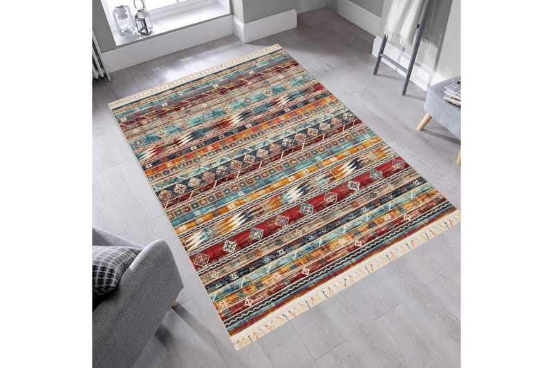 Noriko Gångmatta 80x150 cm Rektangulär - Flerfärgad - Textil & mattor - Mattor - Modern matta - Wiltonmattor