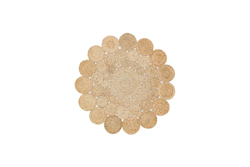 Norti Gångmatta 150x150 cm Rektangulär - Beige - Textil & mattor - Mattor - Modern matta - Gångmattor