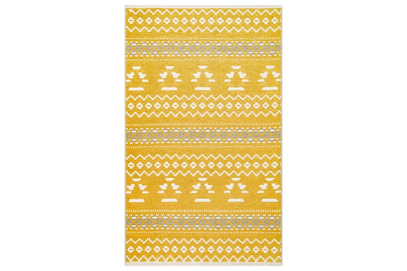 Paevesh Wiltonmatta 115x180 cm Rektangulär - Grå/Gul - Textil & mattor - Mattor - Modern matta - Wiltonmattor