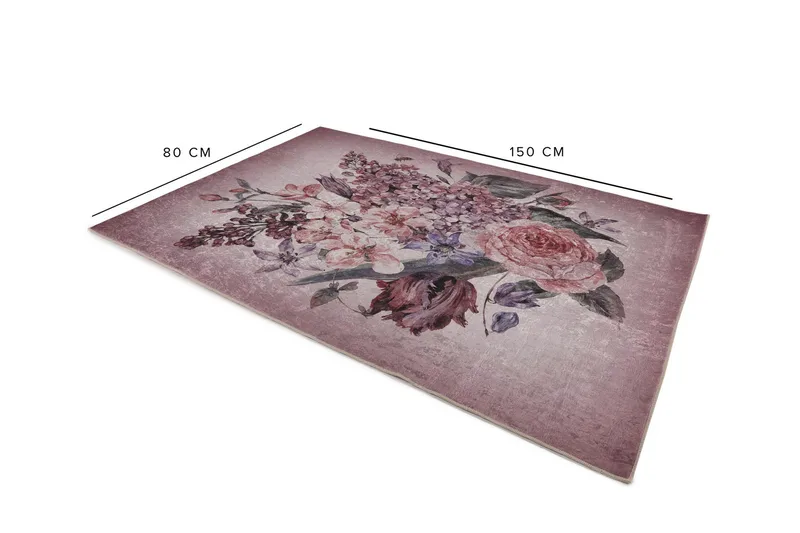 Paratibha Gångmatta 80x150 cm Rektangulär - Flerfärgad - Textil & mattor - Mattor - Modern matta - Gångmattor