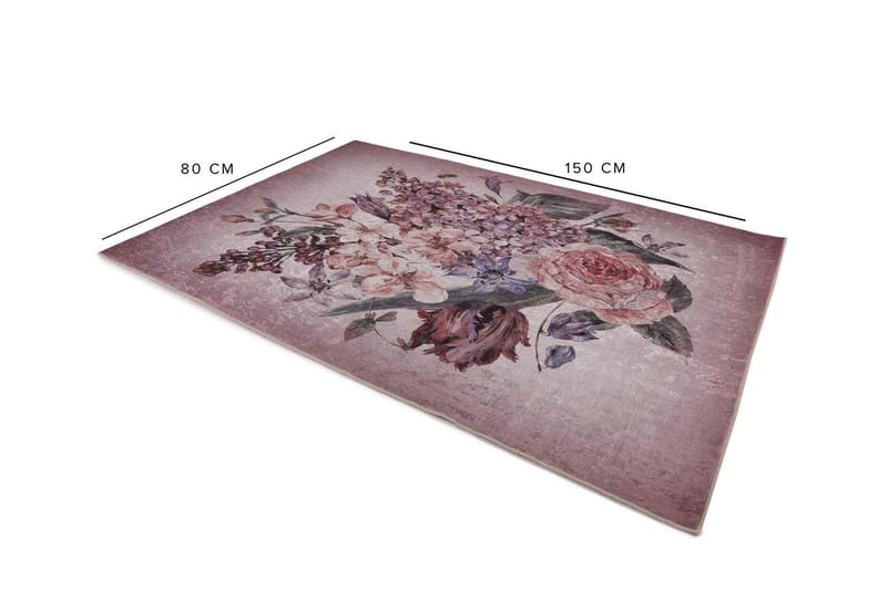 Paratibha Gångmatta 80x150 cm Rektangulär - Flerfärgad - Textil & mattor - Mattor - Modern matta - Gångmattor