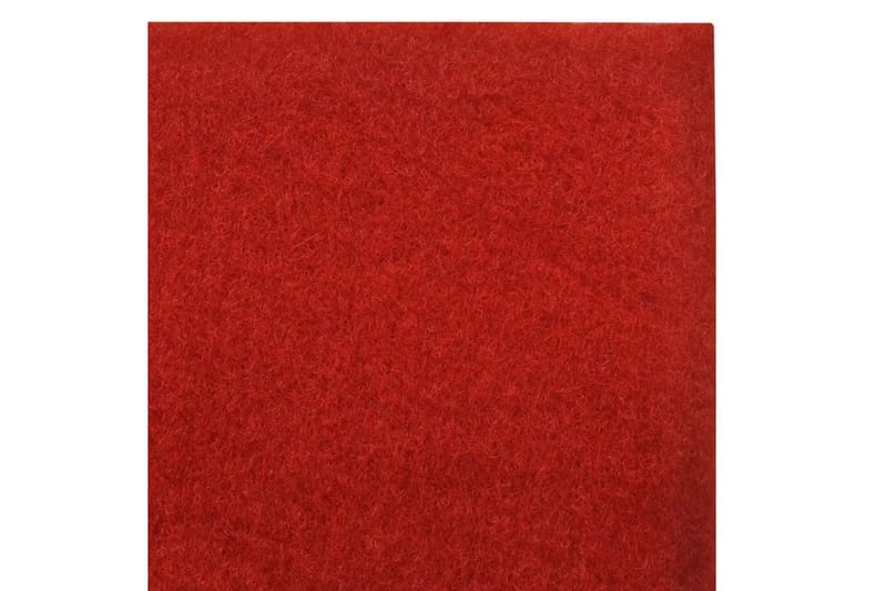 Röda mattan 1x10 m extra tung 400 g/m2 - Röd - Dörrmatta & hallmatta - Gångmattor