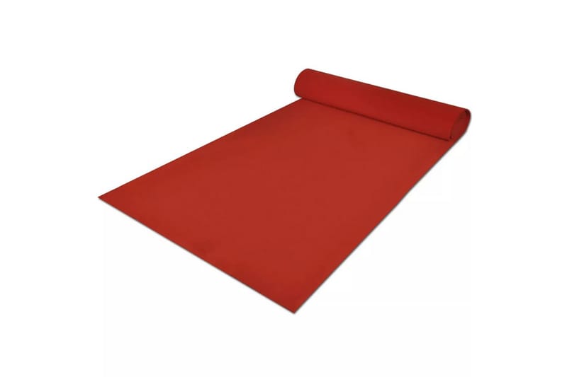 Röda mattan 1x10 m extra tung 400 g/m2 - Röd - Textil & mattor - Mattor - Modern matta - Gångmattor