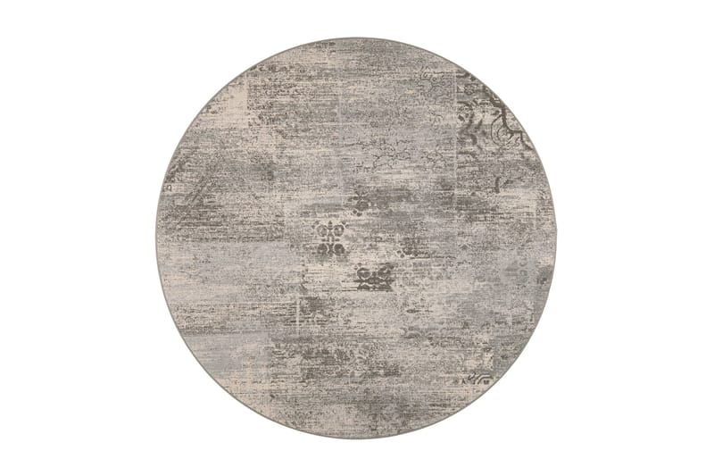 Rustiikki Matta Rund 200 cm Grå - Vm Carpet - Textil & mattor - Mattor - Modern matta - Gångmattor