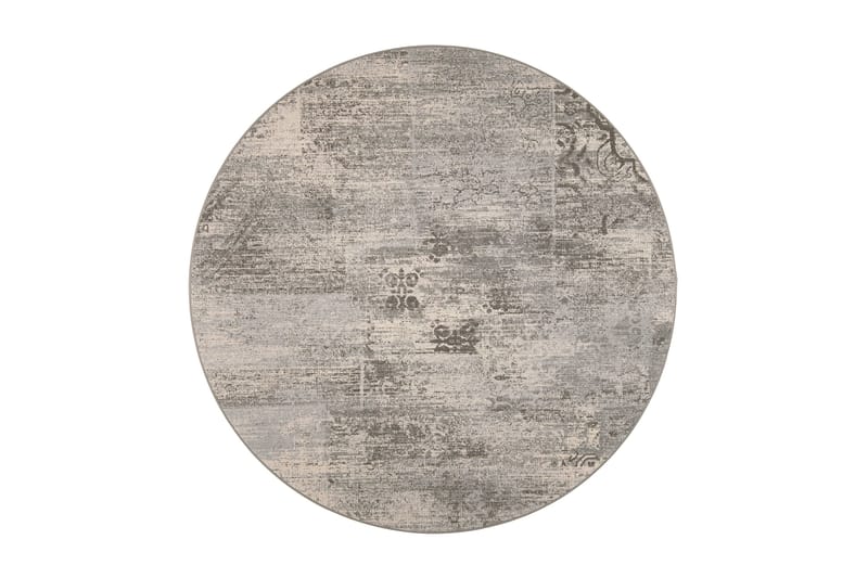 Rustiikki Matta Rund 240 cm Grå - Vm Carpet - Textil & mattor - Mattor - Orientaliska mattor