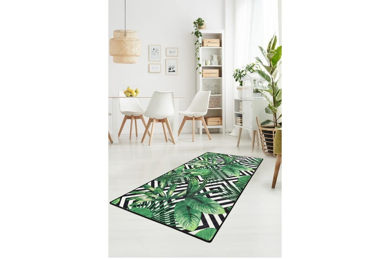 Serhat Entrematta 100x300 cm - Flerfärgad/Sammet - Textil & mattor - Mattor - Modern matta - Gångmattor