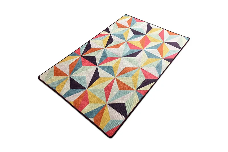 Zortea Entrematta 100x300 cm, Flerfärgad/Sammet