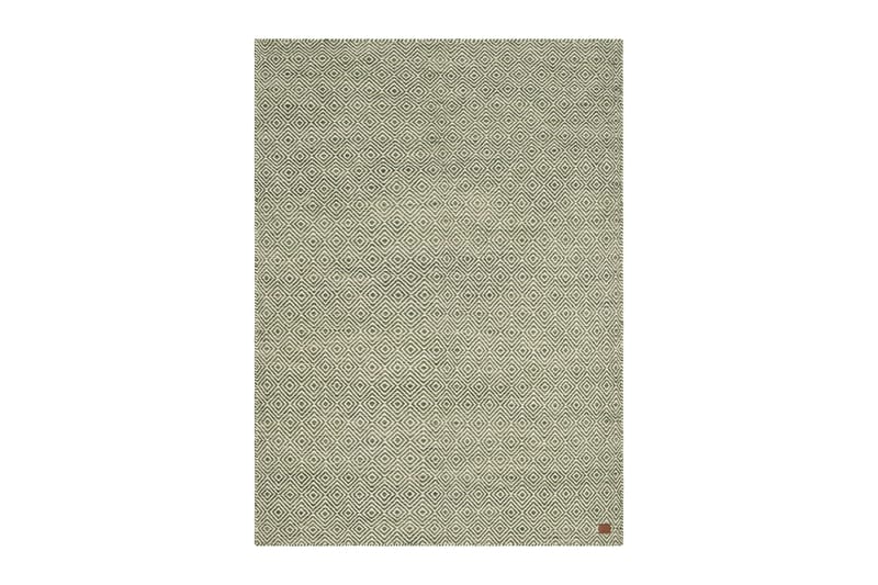 Gåsöga Ullmatta 160x230 cm Rektangulär - Grön - Textil & mattor - Mattor - Modern matta - Ullmatta