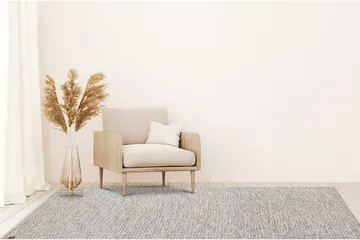 Gåsöga Ullmatta 240x340 cm Rektangulär - Grå - Textil & mattor - Mattor - Modern matta - Ullmatta