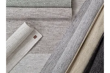 Gåsöga Ullmatta 240x340 cm Rektangulär - Grå - Textil & mattor - Mattor - Modern matta - Ullmatta